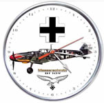 Messerschmitt Bf 109 Collectible Wall Clock